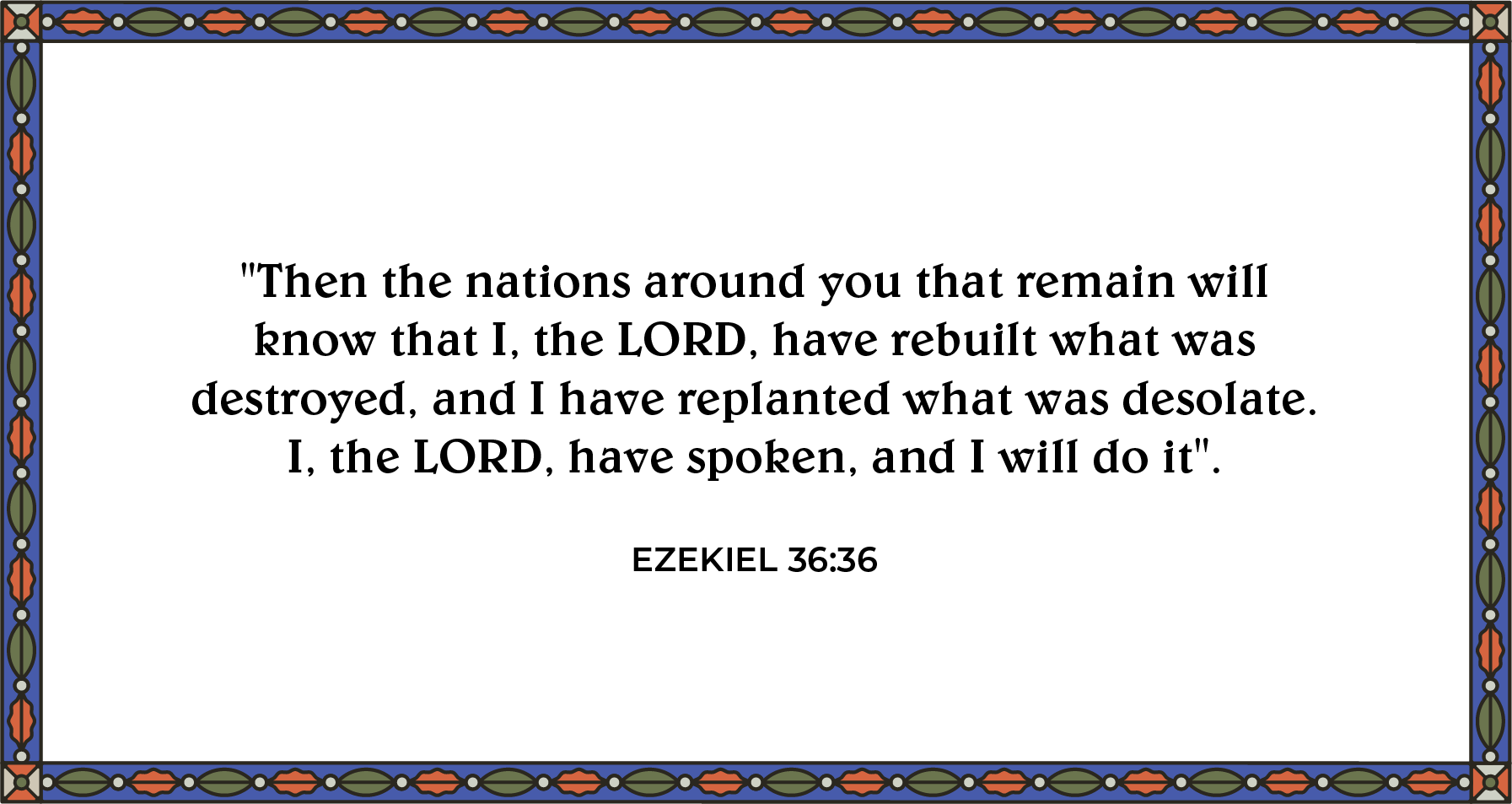 BSF - Exile and Return Study Page - Scripture